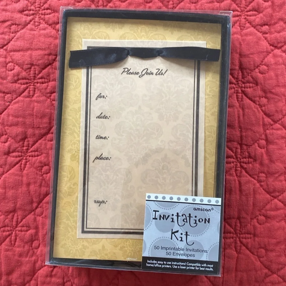 N/A invitation kit
